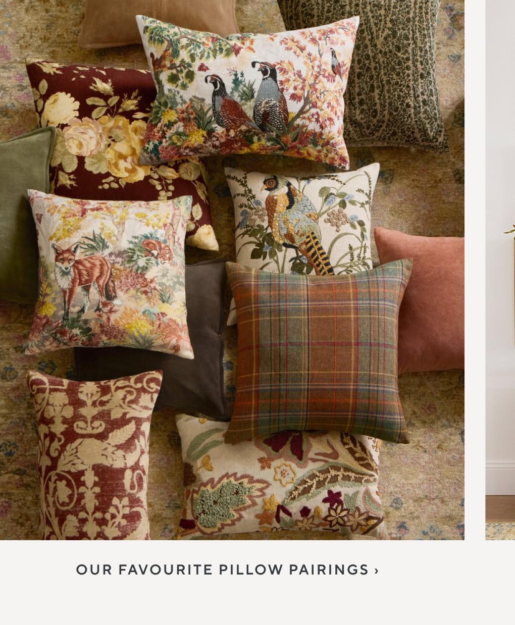 Our Favourite Pillow Pairings