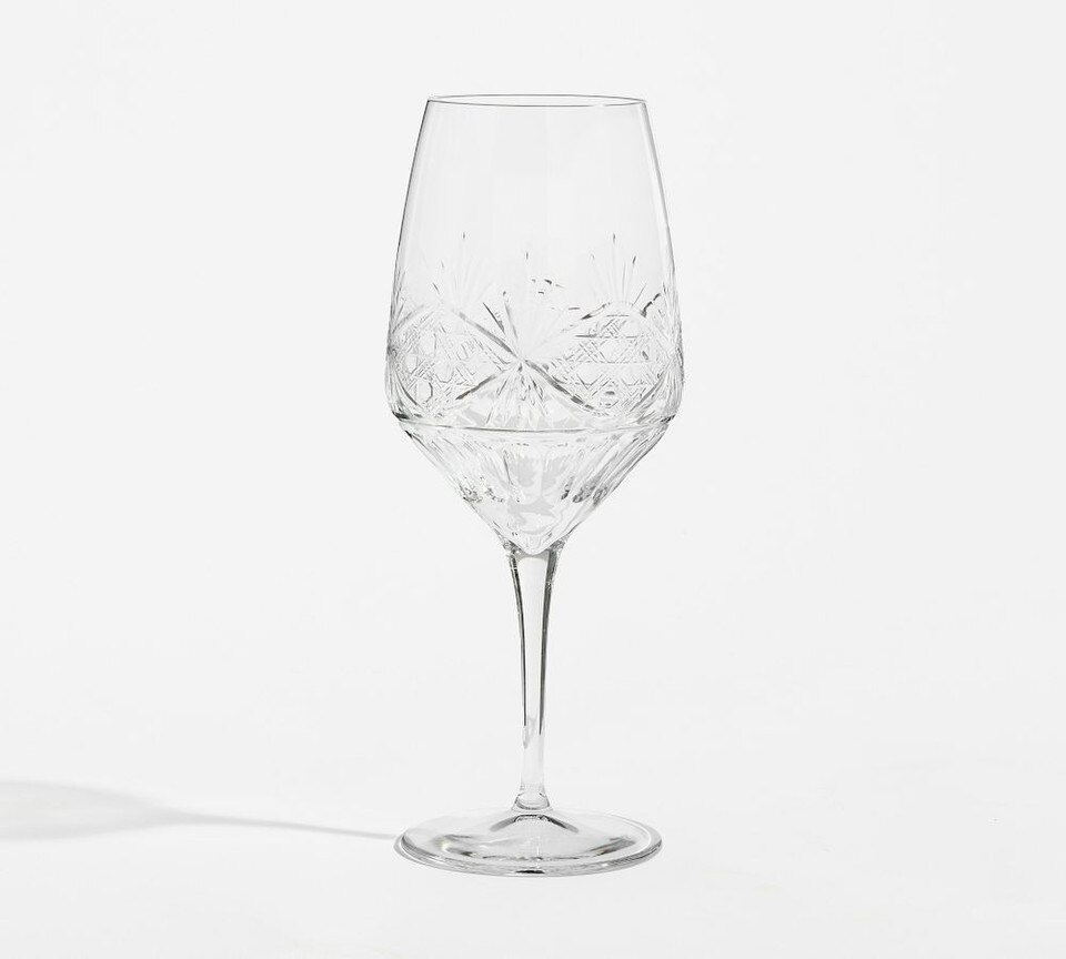 Pottery Barn Wine Glass