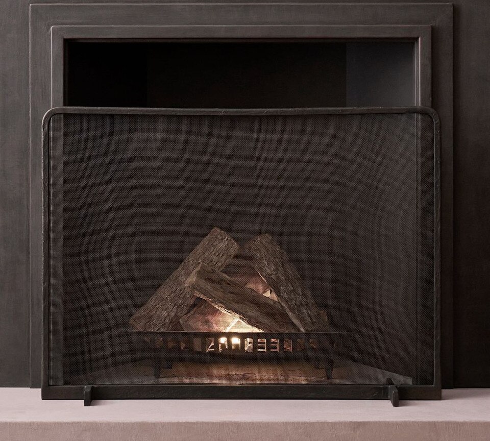 Pottery Barn Fireplace Screens