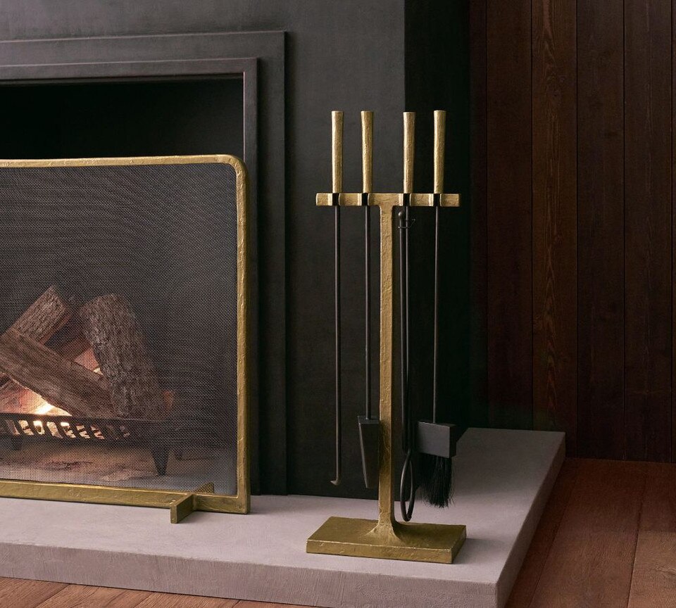 Pottery Barn Fireplace Tools