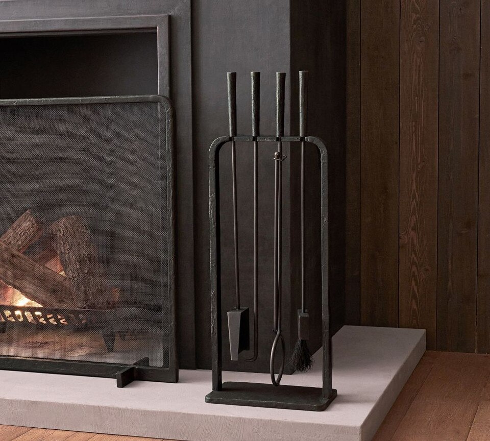 Pottery Barn Fireplace Tools