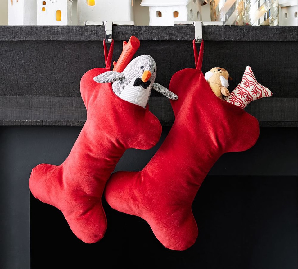 Pottery Barn Dog Stocking