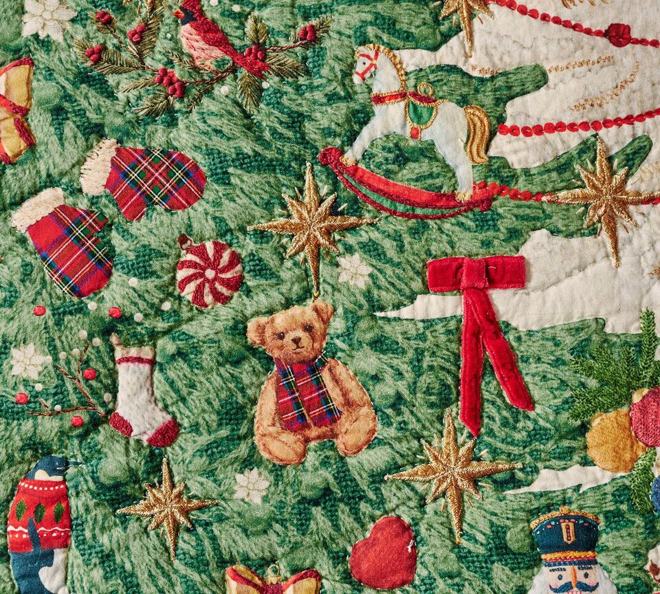 Pottery Barn Christmas Quilt