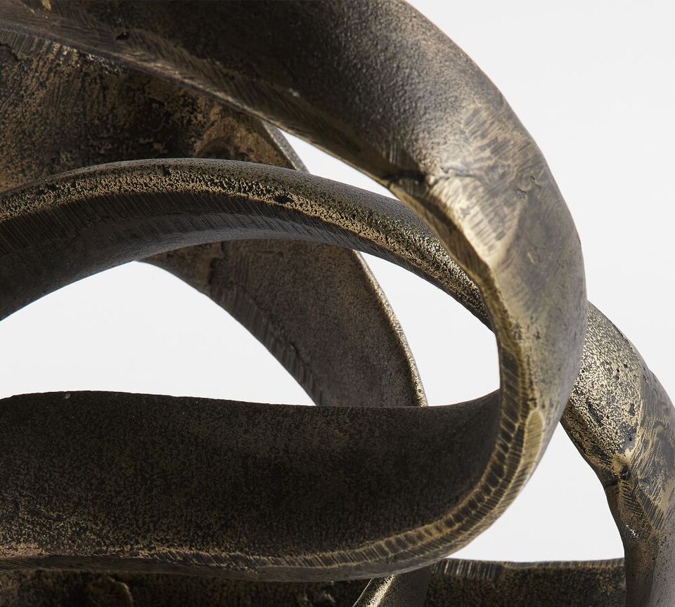 Decorative Bronze Metal Ribbon | Pottery Barn UK
