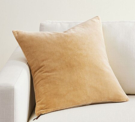 Housse de Coussin TOPFINEL 40x40 cm en Velours Côtelé avec Fermeture Eclair Caché pour Décoration Salon Boho Lot de 2 Vertsauge - Maison