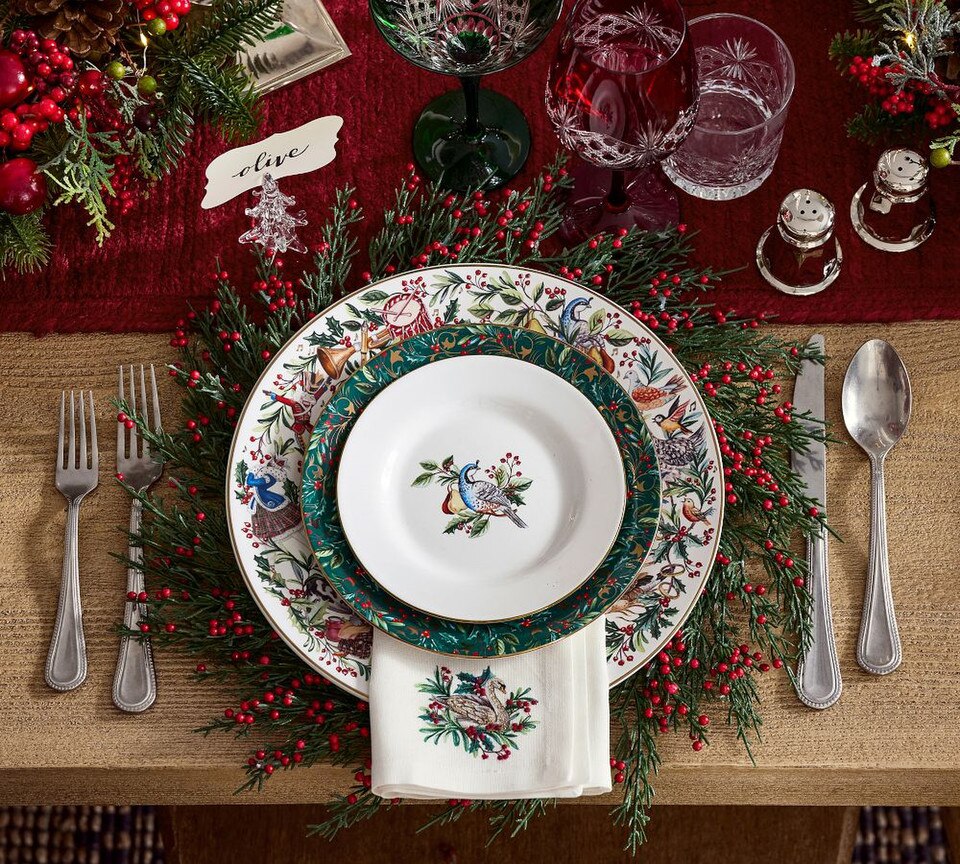 Pottery Barn Charger Plates