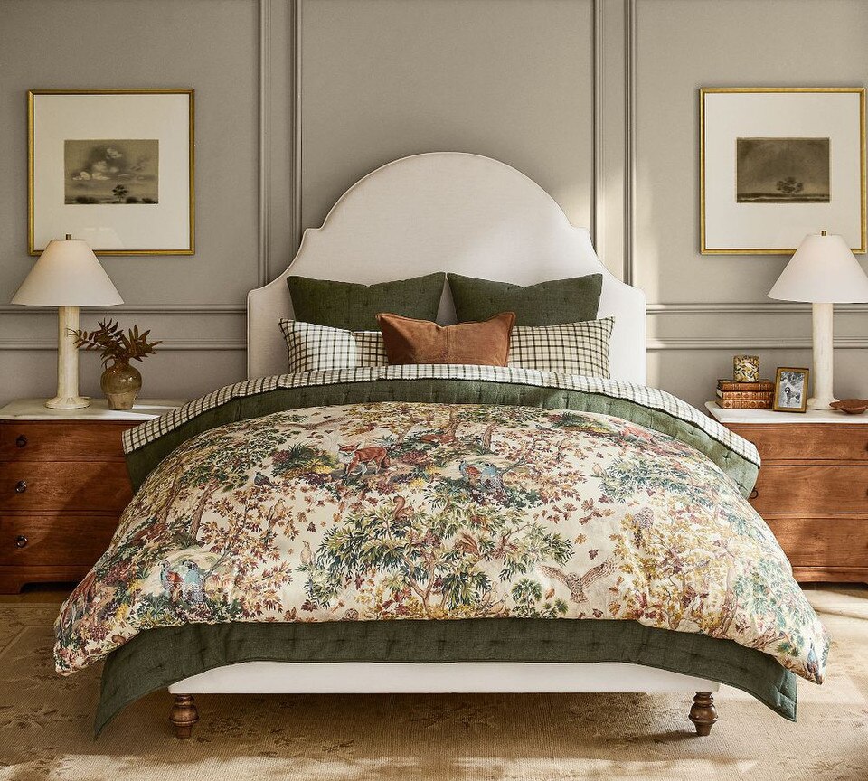 Hand Painted Flower Candle