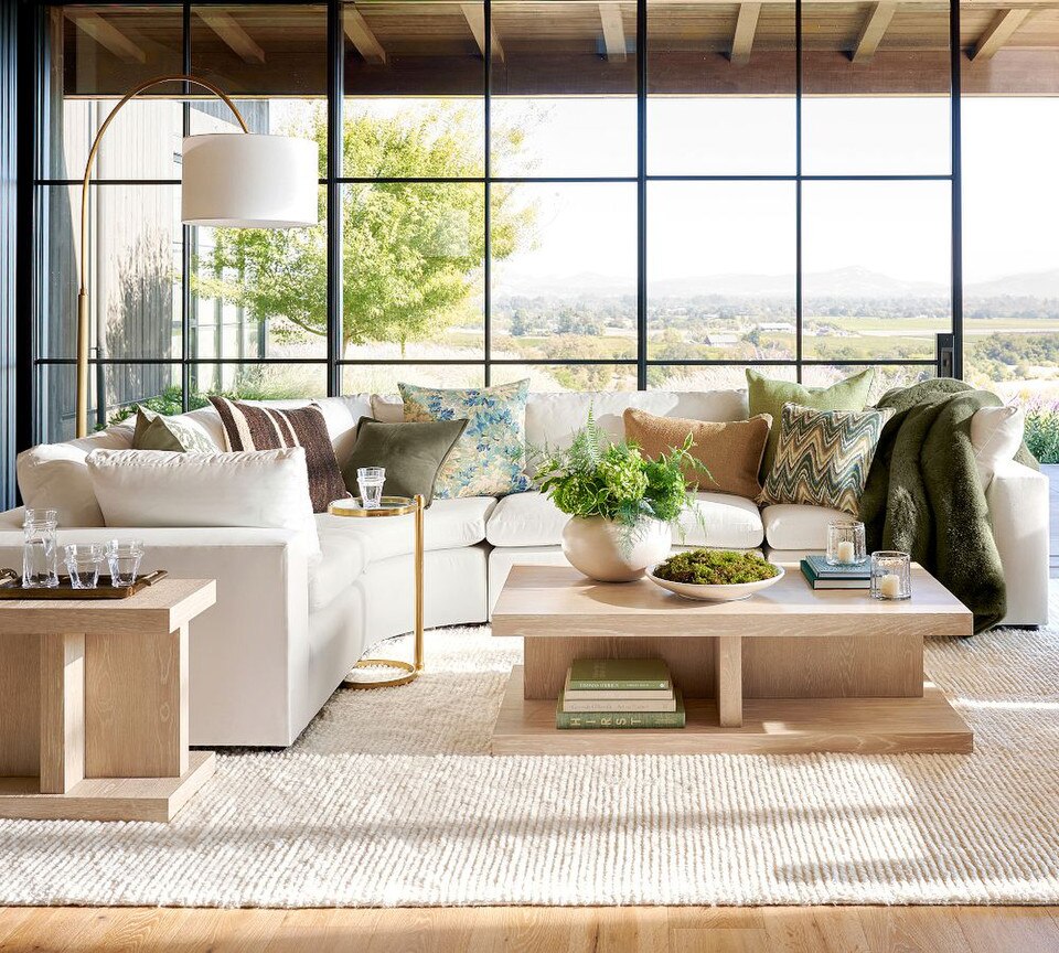 Newport Rectangular Coffee Table (137 cm) | Pottery Barn UK