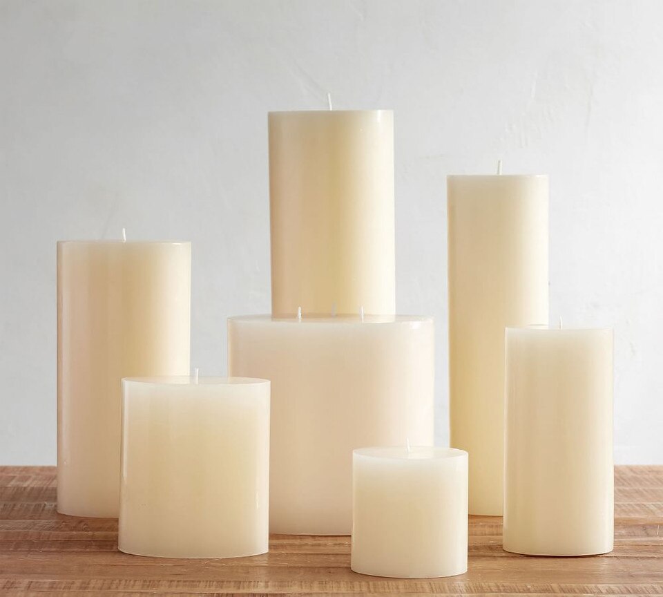 Pottery Barn Pillar Candlesnull