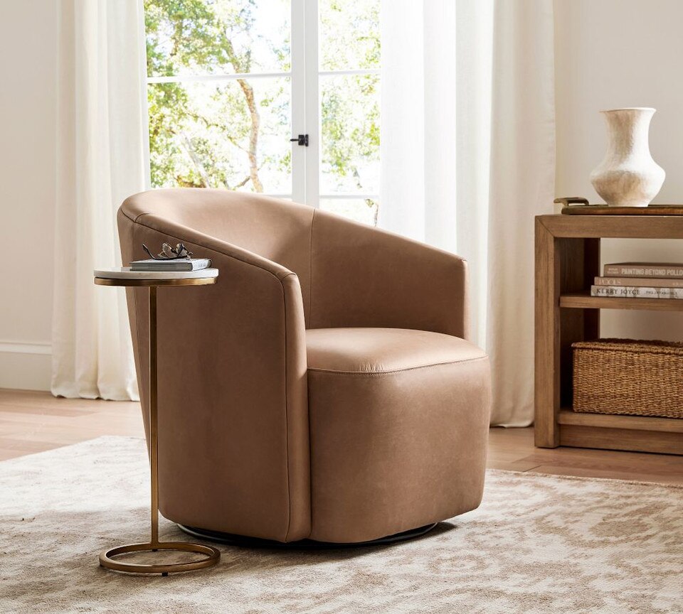 Pottery Barn Swivel Chairnull