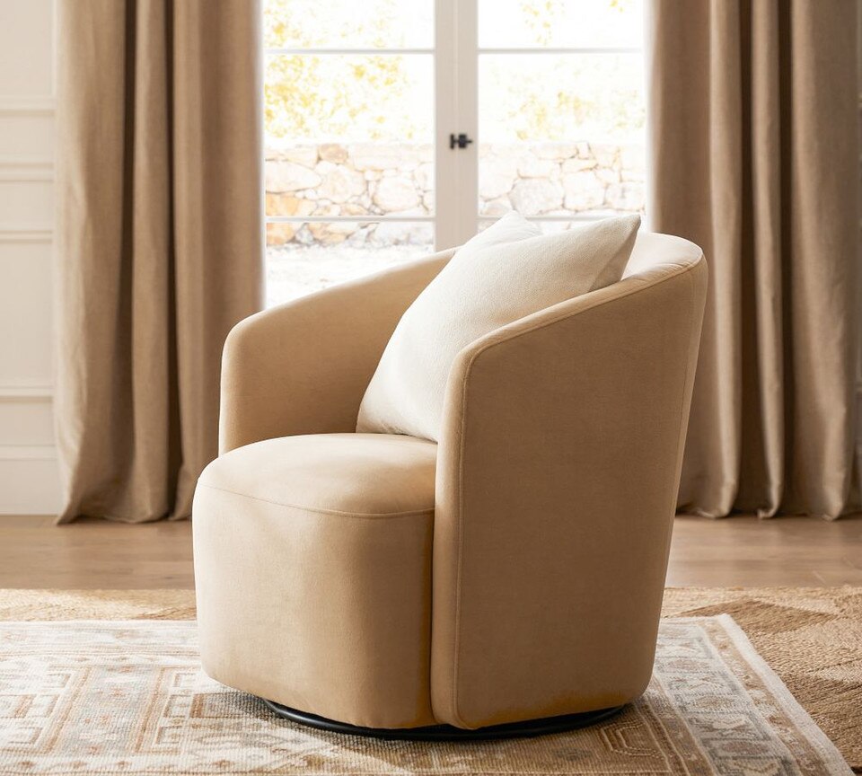 Pottery Barn Swivel Chairnull